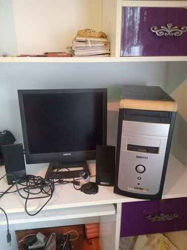 personal kompyuter: Beko firmasının monitoru, sistem bloku və akustik sistemləri daxildir