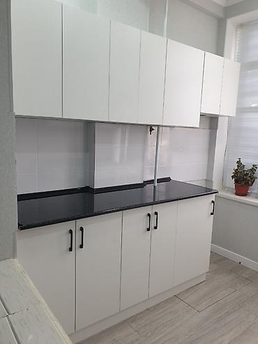 silver kitchen: Кухонный гарнитур, Новый, цвет - Белый, ДСП, Бесплатная доставка — 8