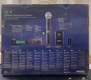 rant ace: Беспроводная микрофонная система Shure SLX14/85 (диапазон L4: 740–764 — 3
