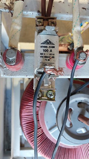 kabel mis: 50 kva delta mis trafo, mis latir, daş sigorta, qorucu kontaktir — 2