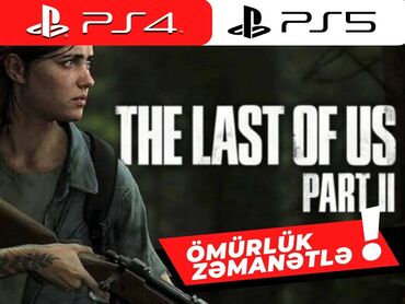 playstation diskleri: 👑 the last of us part 2 ömürlük zəmanətlə! Dillər: rus, i̇ngi̇li̇s və