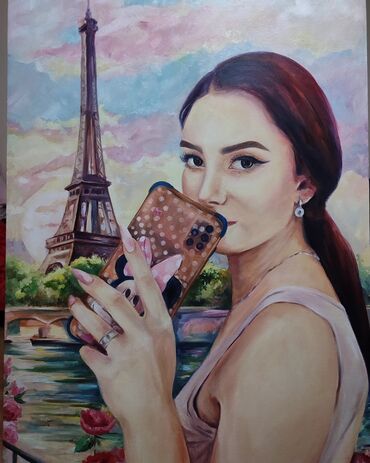 Другие услуги: Портрет маслом на заказ, картина по фото, портрет живопись, авторская — 5