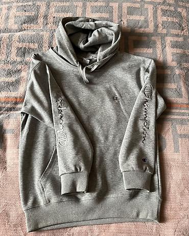 Толстовки: Мужская толстовка, M, L, Champion, Б/у, цвет - Черный, Самовывоз, Платная доставка — 4