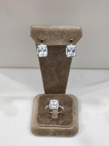 Серебряные наборы украшений: Серебряный Набор 925 пробы Дизайн под Италия Размеры имеются Цена — 8