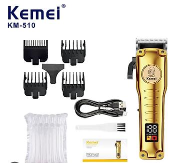 kemei: №: 12910 Məhsulun adı: Saç kəsimi üçün cihaz Kemei KM-510 Gold Brend — 1