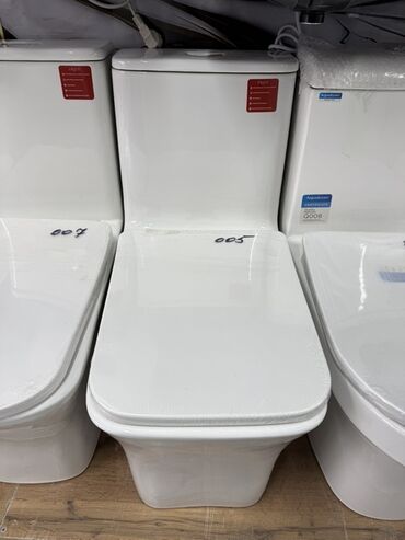 купить унитаз бишкек: Унитаз Напольный, Материал: Керамика