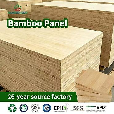 Бамбуковые панели BAMBOOHOO - Материал: многослойные бамбуковые щиты at lalafo.kg Бамбуковые панели BAMBOOHOO - Материал: многослойные бамбуковые щиты