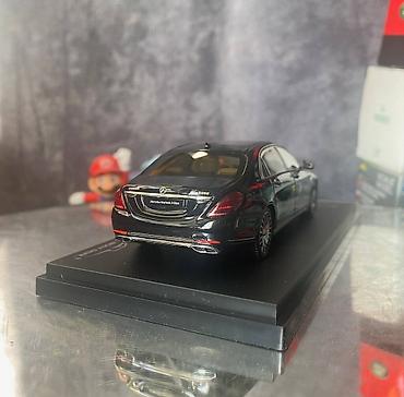 Avtomobil modelləri: Коллекционная модель Mercedes-Maybach S-class X222 obsidian black 2019 — 15