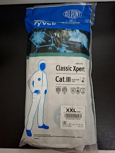 tibbi forma: DuPont Tyvek Classic Xpert kimyəvi qoruyucu kombinezonu (Model CH5) — 1
