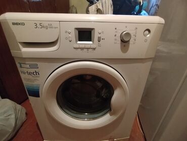 Qazanlar: Paltaryuyan maşın Beko, 4 kq, İşlənmiş, Avtomat, Qurutmasız, Kredit yoxdur, Ünvandan götürmə