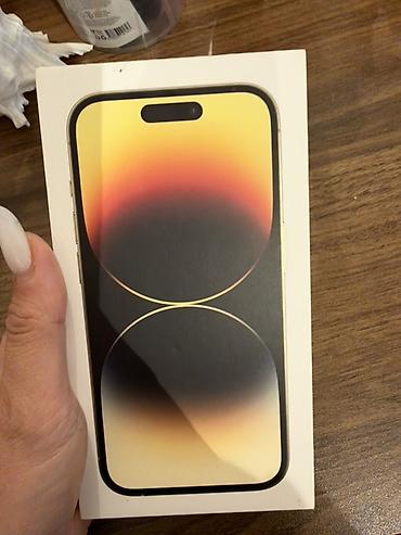 iphone 8plus barter: IPhone 14 Pro, Qızılı, Face ID — 1