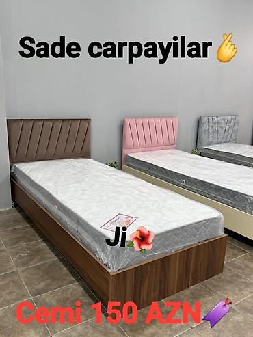 kran basligi: Yeni, Təknəfərlik çarpayı, Bazalı, Matras ilə, Siyirməsiz — 1