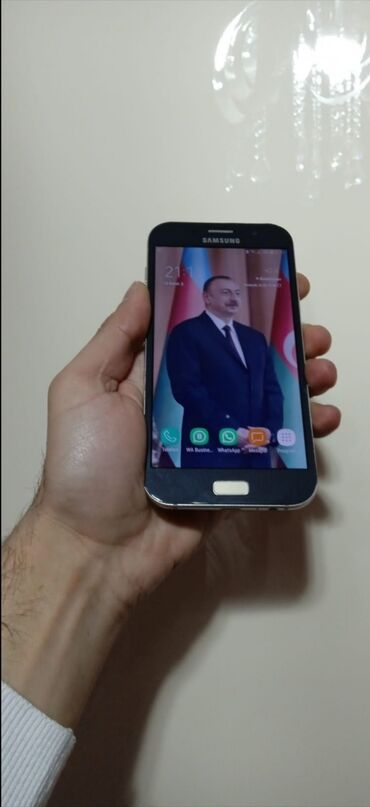 c5 samsung: Samsung Galaxy A7 2018, 32 GB, rəng - Qara, Zəmanət, Barmaq izi, İki sim kartlı