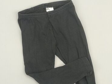 kurtki jeansowe dla dziewczynek: Leggings for kids, 3-4 years, 104, condition - Very good