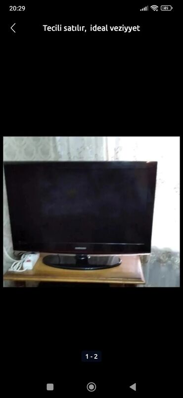 samsun s24: İşlənmiş Televizor Samsung Led 82" Ünvandan götürmə