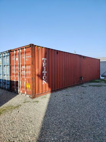 контейнеры токмок: Продаю контейнер 40тн морской утеплённый. самовывоз. район ауезова/