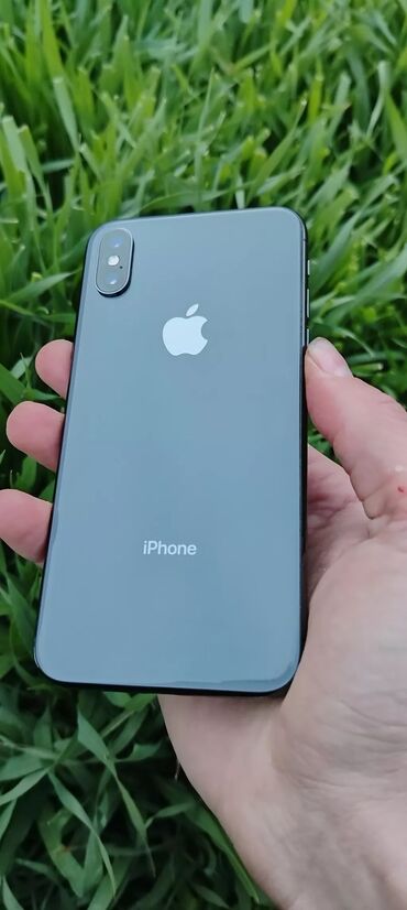 Apple iPhone: IPhone X, 64 ГБ, Space Gray, Отпечаток пальца, Беспроводная зарядка, Face ID
