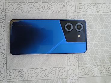 монитор для пк: Tecno Pova, 256 ГБ, цвет - Голубой, Сенсорный — 3