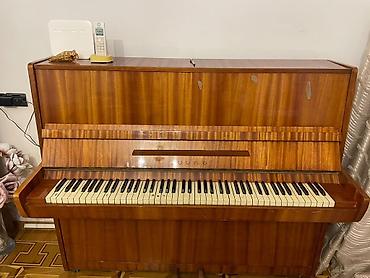 İdman və hobbi: Upright pianino – “Riga” (Rīgas Pianofuabrika) - Korpus: parlaq — 2