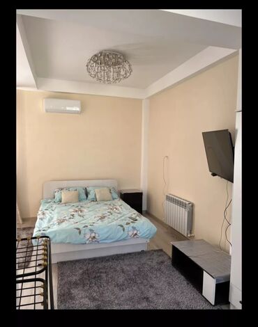 квартира берилет узак моонотко жаш балалууларга жертвмдан: Студия, С мебелью полностью