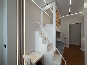 авангард билдинг: 3 комнаты, 75 м², Асанбай мкр Элитка, 1 этаж, Дизайнерский ремонт — 5