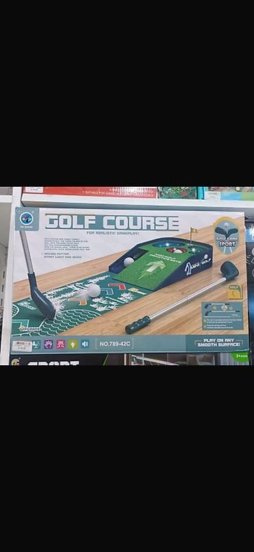 uşaq oyun: Uşaq Golf Oyunu Seti – “Golf Course” (Model: No.789-42C) - Evdə və ya — 1
