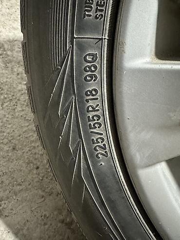Колеса в сборе 225 / 55 / R 18, Зима, Новый, Комплект, Легковые, отверстий - 5