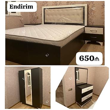 ayna qapi: Yataq otağı dəsti – Endirim Komplekt tərkibi: - 2 nəfərlik çarpayı — 1