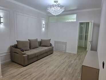 сдаю 2х комнатную квартиру бишкек тунгуче: 2 бөлмө, 52 кв. м, Элитка, 1 кабат, Евроремонт