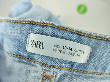 cargo jeans: Spodnie jeansowe, Zara, 14 lat, 164, stan - Bardzo dobry — 4