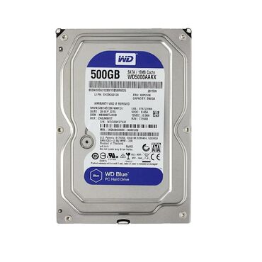 Masaüstü kompüterlər və iş stansiyaları: Xarici Sərt disk (HDD) Western Digital (WD), 512 GB, 3.5", İşlənmiş