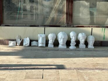 Bitkilər: Fiqur, Gips, rəng - Ağ