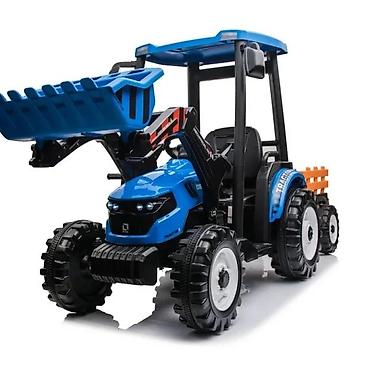 violina igracka za decu: Dečiji električni traktor sa prikolicom i utovarivačem – Premium — 4