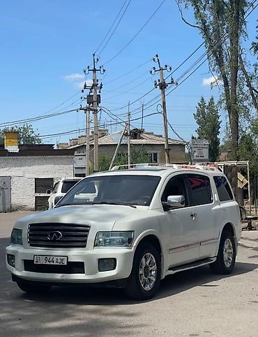 Унаа: Infiniti QX56: 2005 г., 5.6 л, Автомат, Бензин, Жол тандабас — 1