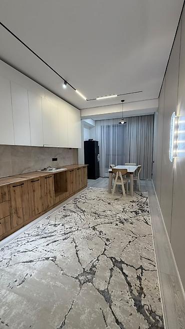 Батирлер: 2 бөлмө, 82 м², Асанбай мкр Элитка, 3 кабат, Евро оңдоо — 1