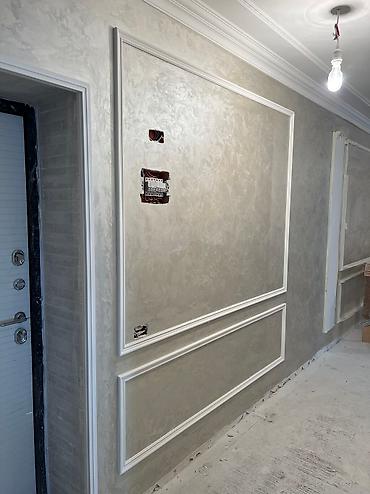 fasad: Dekorativ boyasədəf boya işi görürəm. Material qarışıq(xarici — 7