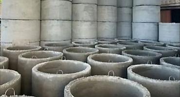 колцо бетон: Железобетонное (ЖБИ) кольцо для септика Размер: 110 x 90 x 8 см, Бесплатная установка, Оптом, В розницу — 3
