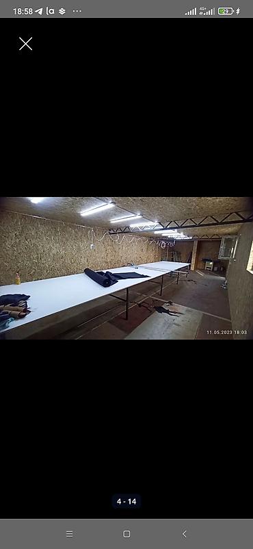 крой керек: Сдаю цех 120 кв есть рядом квартиры 8 комнаты Раскройный стол для — 1