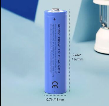 komputer manitor: INR 18650 Li-ion akkumulyator 1 ədədin qiyməti 6azn✅ - Tutum: 3000 mAh