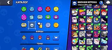 Другие игры и приставки: Игровой аккаунт Brawl Stars - Путь к славе: 48 400 (рекорд 48 420) - — 11