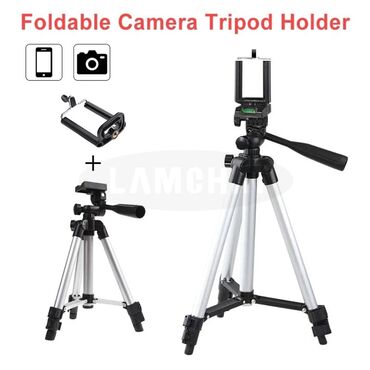 Ostali foto- i video-aksesoari: Tripod 105cm, Torba + Držač za Telefon Tripod (stativ) za — 6