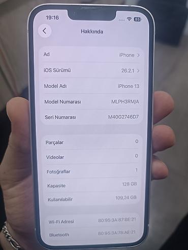 Apple iPhone: IPhone 13, 128 GB, Çəhrayı — 1