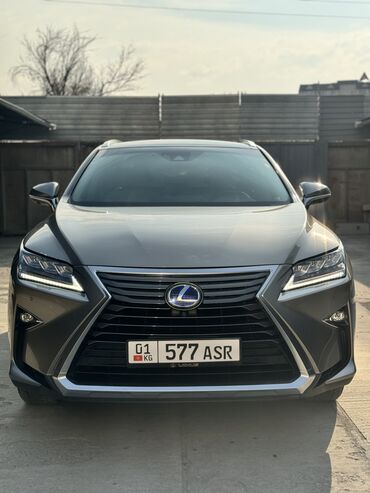 Lexus: Lexus RX: 2017 г., 3.5 л, Типтроник, Гибрид, Кроссовер