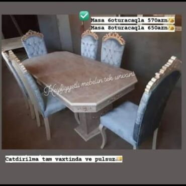saloglu mebel stol stul: Комплекты столов и стульев