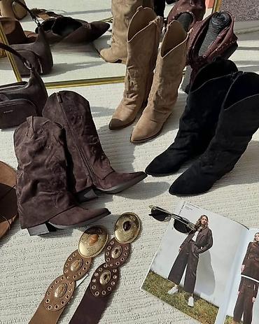 Čizme: Ženske čizme – više modela i boja - Stil: klasične kaubojske/safari — 5