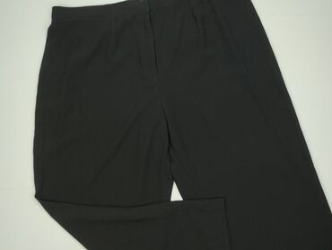 duże rozmiary ekskluzywne sukienki plus size: George, Material trousers for women, size 6XL (EU 52)