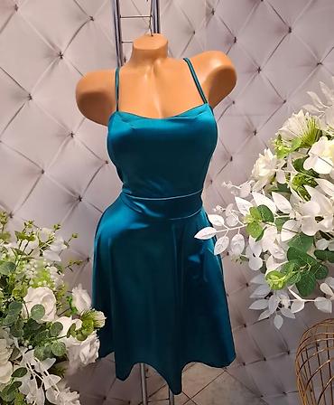 Haljine: ❤️❤️ satenske haljinice koje se pertlaju pozadi. 3000❤️❤️ — 1