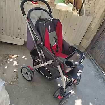 goodbaby: Uşaq arabası – Goodbaby brendi, qırmızı/boz rəng. Xüsusiyyətlər: - — 3