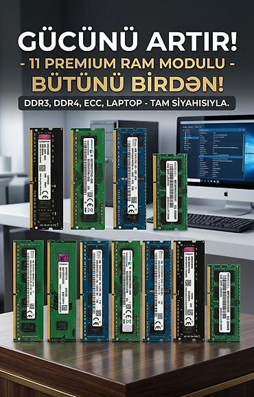 Operativ yaddaş (RAM) Kingston, > 32 GB, 4000 Mhz, DDR4, Noutbuk üçün, Yeni lalafo.az -da Operativ yaddaş (RAM) Kingston, > 32 GB, 4000 Mhz, DDR4, Noutbuk üçün, Yeni