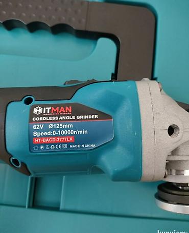 Ostali akumulatorski alati: Set aku alata 3u1 HITMAN brusalica,srafilica,odvijac Brusilica 62V — 5